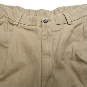 Charleston Khakis 40 (39x29.5) Mens Pleated Chinos Thick Khaki Coastal 29838